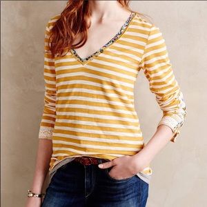 Anthropologie Lata Tee By Little Yellow Button